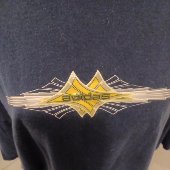 4/$60 Navy Adidas Tee - Size XL - Picture 2 of 6
